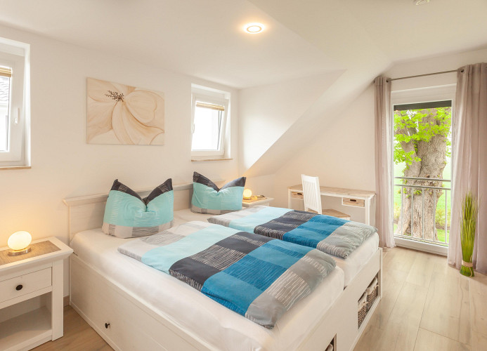 Schlafzimmer 1 - Doppelbett